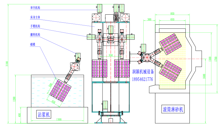 制殼自動化設(shè)備----制殼機械手